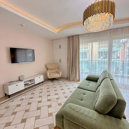 Sa Apartments! Cleopatra Beachfront 2bd Apartamento Alanya