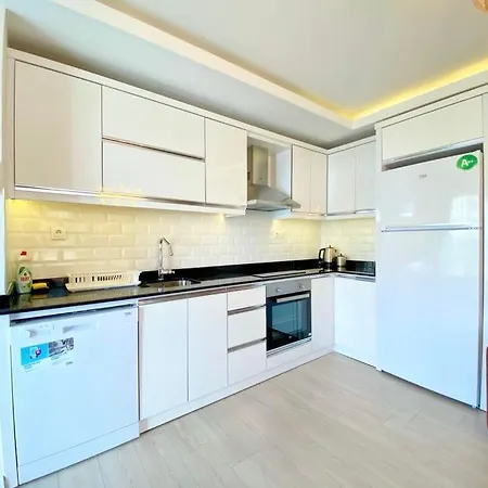 Sa Apartments! 1bd Flat 200m To The Beach! Daire Alanya