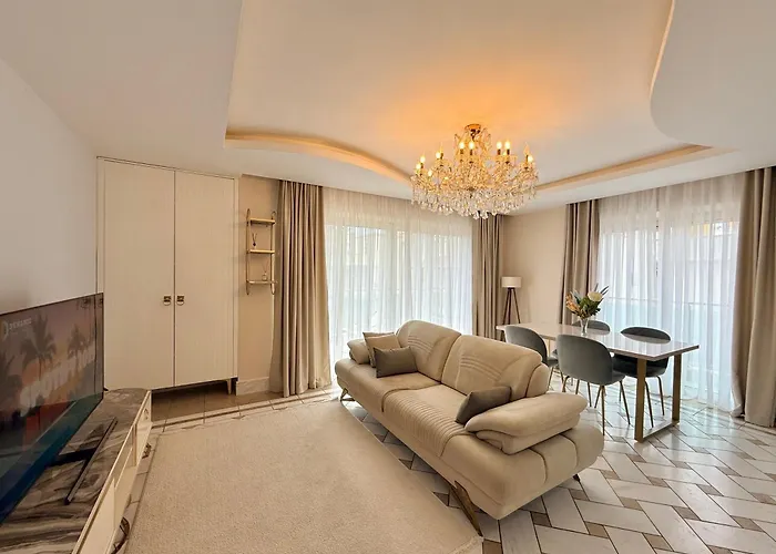 Sa Apartments! Cleopatra Beachfront 2bd Алания