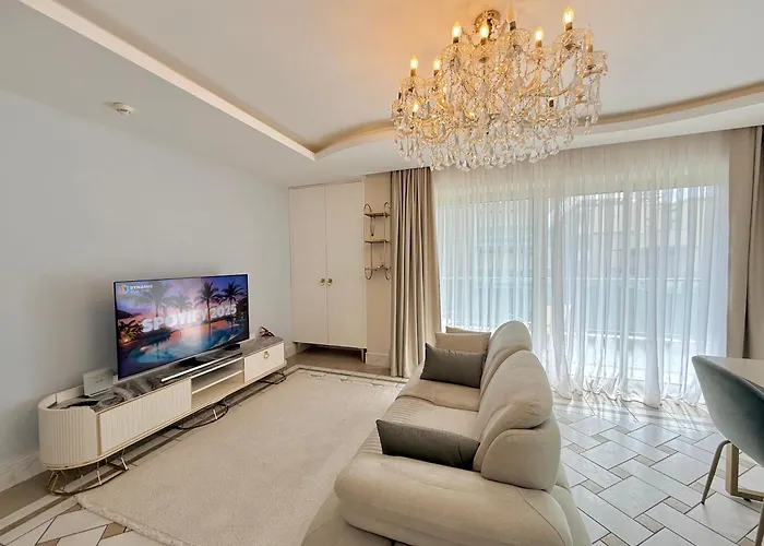 Апартаменты Sa Apartments! Cleopatra Beachfront 2bd Алания